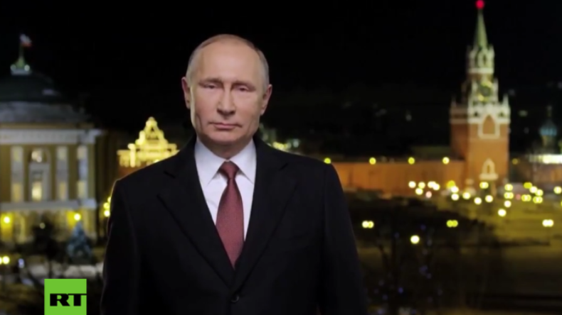 Putins Neujahrsansprache in ganzer Länge: "Lasst wahre Menschlichkeit walten!" 