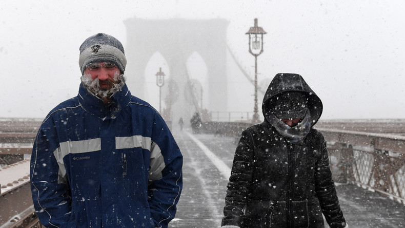 Winterwetter an US-Ostküste: Zehntausende Haushalte ohne Strom