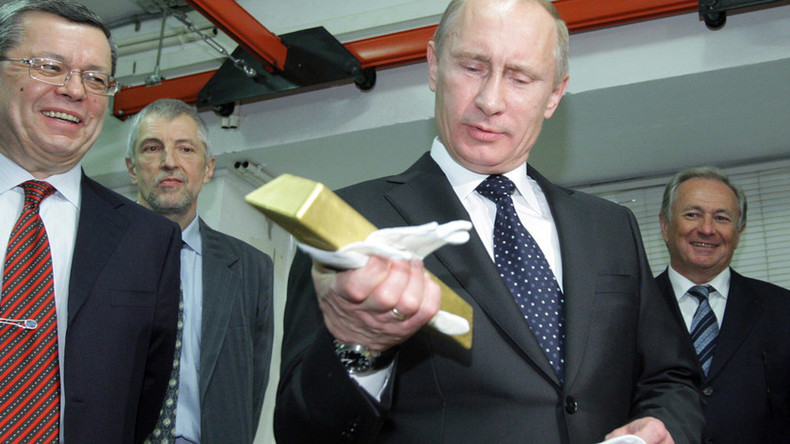 Experte: Goldreserven von Russland und China könnten US-Dominanz der Weltwirtschaft erschüttern
