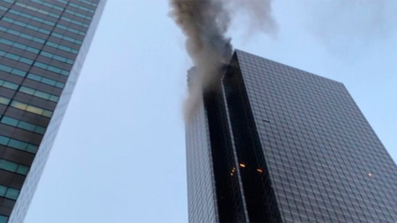 New York: Feuer auf Trump-Tower in Manhattan ausgebrochen
