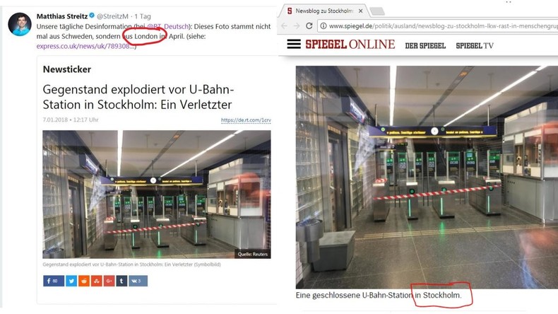 Eigentor des Tages: Chefredaktion von Spiegel Online will RT Deutsch trollen und blamiert sich