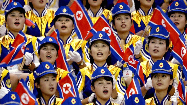 Kim Jong-uns geheime Waffen: Cheerleader bereiten sich auf Invasion Südkoreas vor