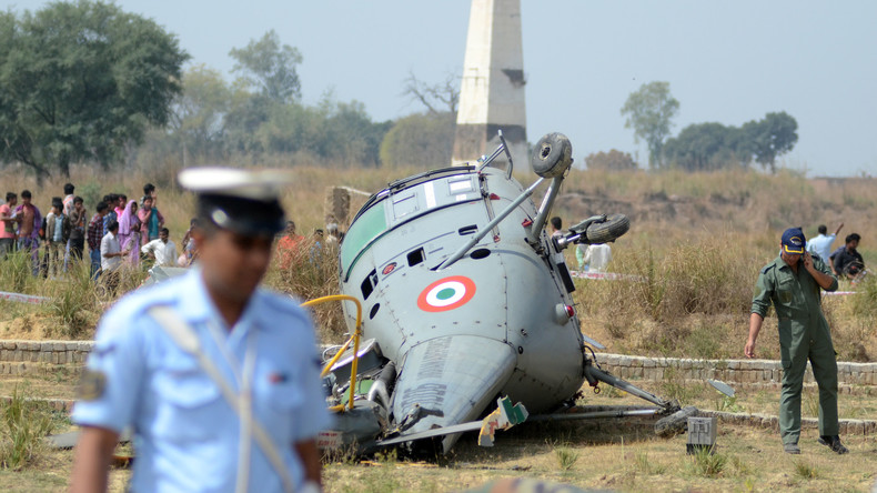 Vier Tote nach Hubschrauberunglück in Indien  – Drei noch vermisst 