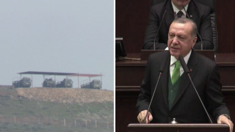 Erdogan kündigt Militäroperation in Syrien an und lässt Raketen an Grenze aufstellen