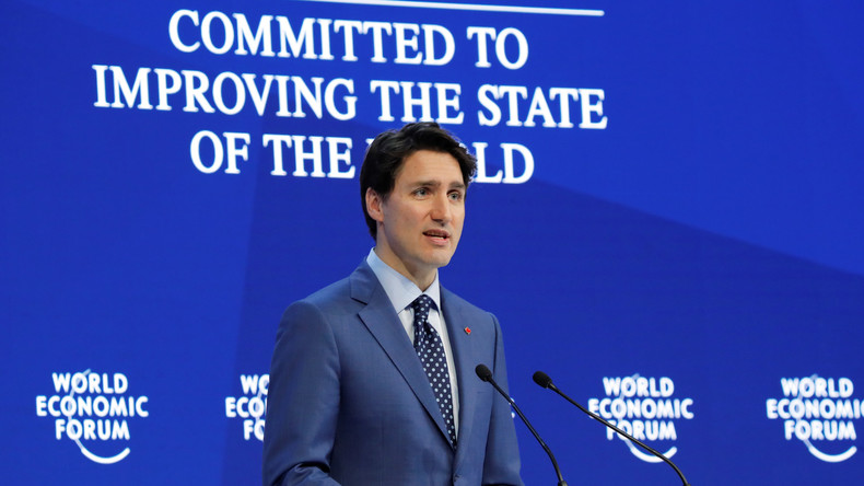 LIVE: Das World Economic Forum 2018 startet in Davos - Ansprache von Justin Trudeau