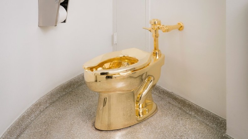 Guggenheim Museum bietet Trump statt Gemälde von Van Gogh goldenes Klo als Leihgabe an 