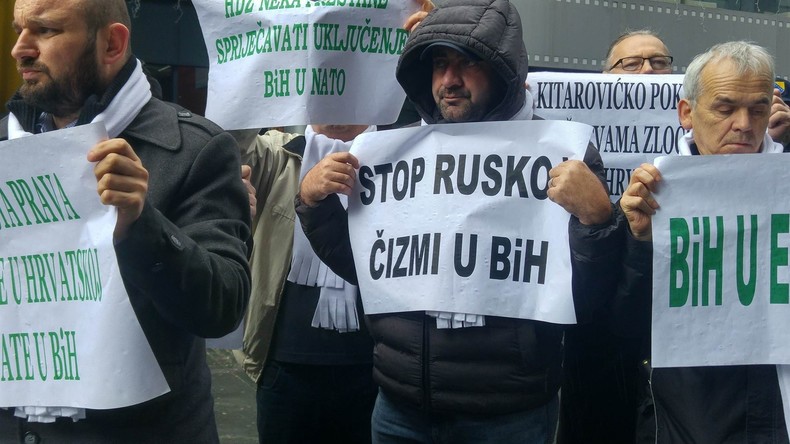 "Kroatien stützt Einfluss Moskaus": Bosnische Islamisten entdecken Russophobie als Agitationsthema