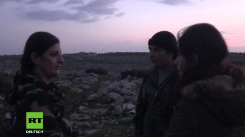 "Wir werden unser Volk beschützen" - Kurdinnen zeigen sich kampfbereit gegen Afrin-Offensive