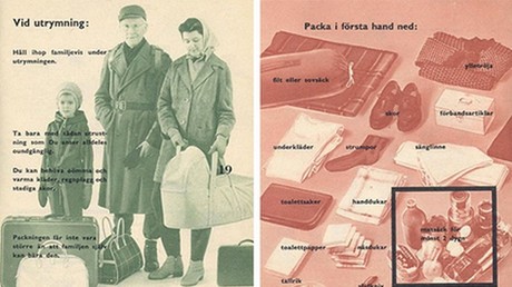 Man weiß nie: Schweden will Einwohner für Kalten Krieg vorbereiten