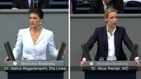 Wagenknecht vs Weidel - Zwei kritische Reden zum heutigen Europa aus linker und rechter Sicht