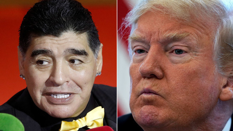 Fußballikone Maradona darf nicht in die USA einreisen – weil er Trump "Marionette" nannte