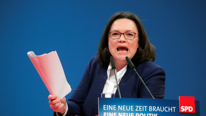 Andrea Nahles könnte schon morgen SPD-Chefin werden