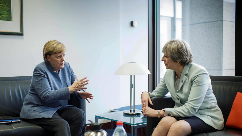 LIVE: Theresa May zu Besuch bei Angela Merkel in Berlin