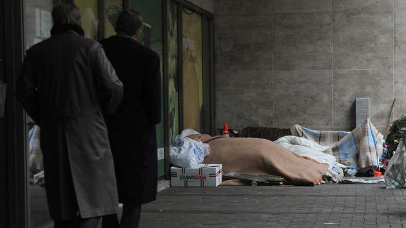 Extreme Kälte in Europa: Brüsseler Polizei soll Obdachlose über Nacht "zu ihrem Schutz" festnehmen