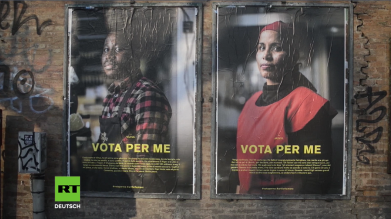 Italien: "Wähle für mich" - Kampagne gegen Angst vor Migration im Vorfeld der Wahlen gestartet 