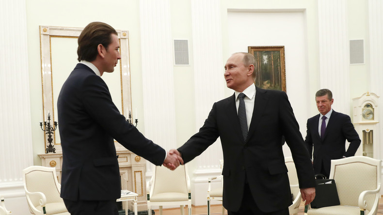 LIVE:  Wladimir Putin empfängt neuen österreichischen Bundeskanzler Sebastian Kurz