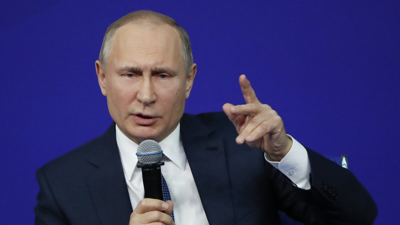 Putin im NBC-Interview: Analytiker, die Beginn des Kalten Krieges verkünden, betreiben Propaganda