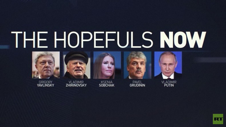 Timelines: Die Kandidaten zur Präsidentschaftswahl seit Gründung der Russischen Föderation (Videos)