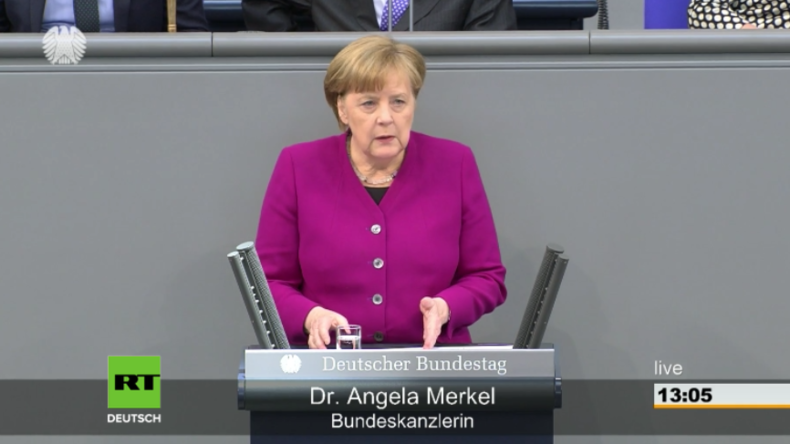 "Deutschland, das sind wir alle!" - Merkel gibt Regierungserklärung ab und will Spaltung bekämpfen