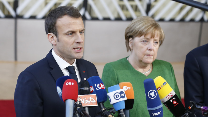LIVE: Merkel und Macron geben gemeinsame Pressekonferenz in Brüssel