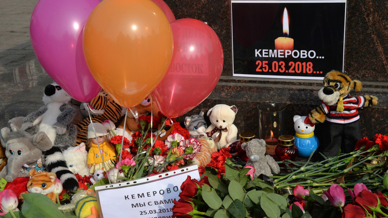 Wladimir Putin erklärt 28. März zum nationalen Trauertag wegen Brandkatastrophe in Kemerowo 