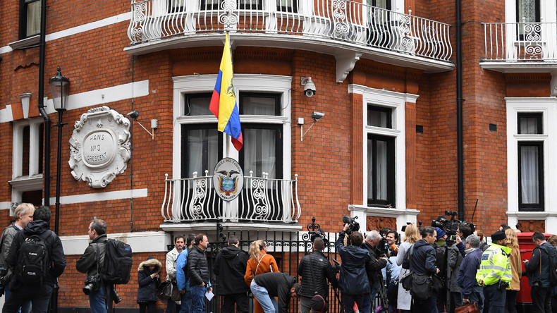 Quelle: Internetverbindung von Julian Assange in ecuadorianischer Botschaft in London gekappt