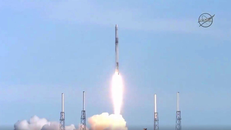 SpaceX-Raumfrachter "Dragon" mit Nachschub zur ISS gestartet 