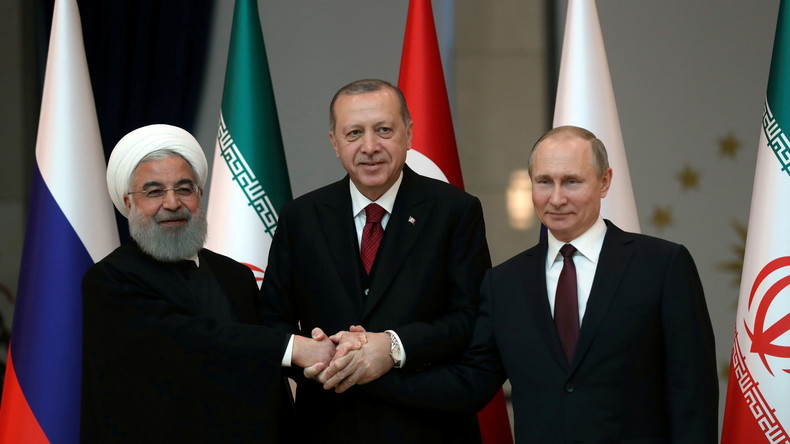 Dreier-Gipfel in Ankara: Russland, Iran und Türkei wollen gemeinsam Spaltung Syriens verhindern