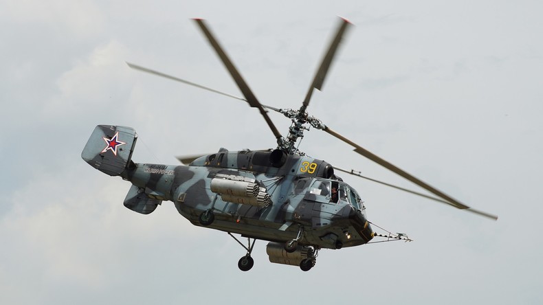 Russischer Transporthubschrauber Ka-29 in Ostsee abgestürzt – zwei Piloten tot