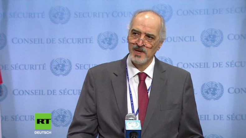 Syriens UN-Botschafter: "Es ist Großbritannien, das die USA zu Handlungen in Syrien drängt"