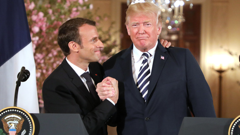 Macron in den USA: "New Deal" zu Iran schmieden