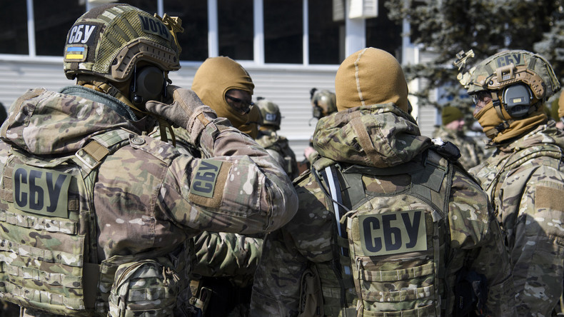 "Hybride Kriegsführung": Ukrainischer Geheimdienst stürmt russischen Sender