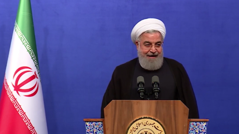 Irans Präsident Richtung USA: "Was glaubt Ihr, wer Ihr seid, dass Ihr über alle bestimmen könnt?"