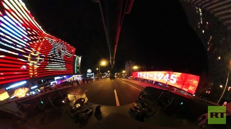 Generalprobe zur Moskauer Siegesparade in 360°