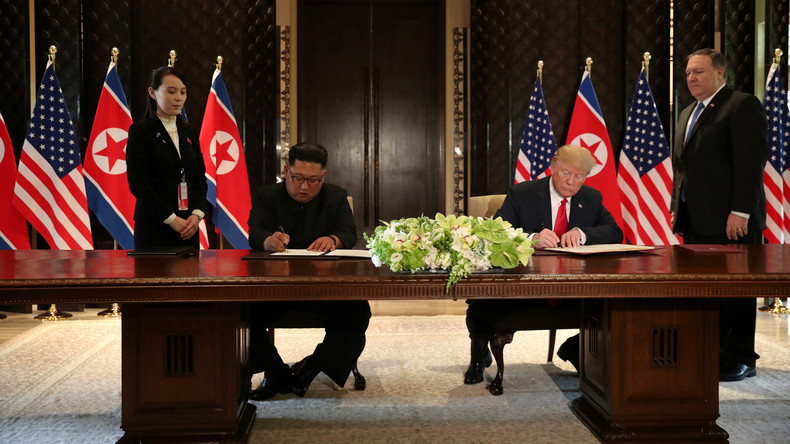 Historischer Durchbruch: Trump und Kim unterzeichnen Vereinbarung 