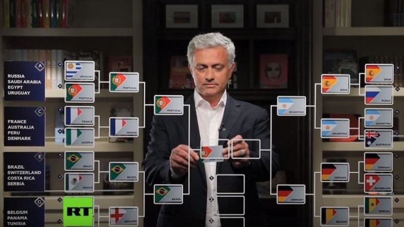 Exklusiv für RT: Die WM-Tipps von Trainerlegende José Mourinho (Video)