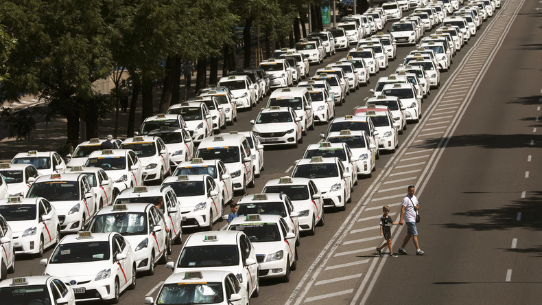 Spanische Taxifahrer beenden Streik gegen Uber 