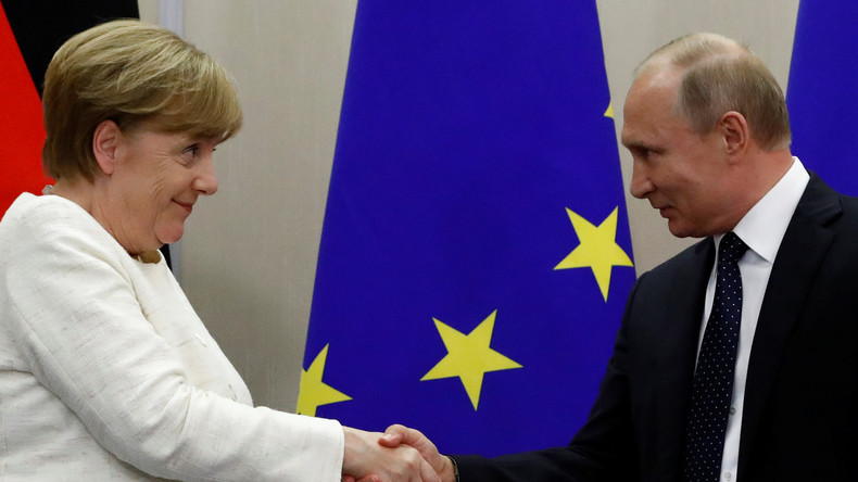 Putin und Merkel: Gemeinsam für Nord Stream 2 und gegen Trump?