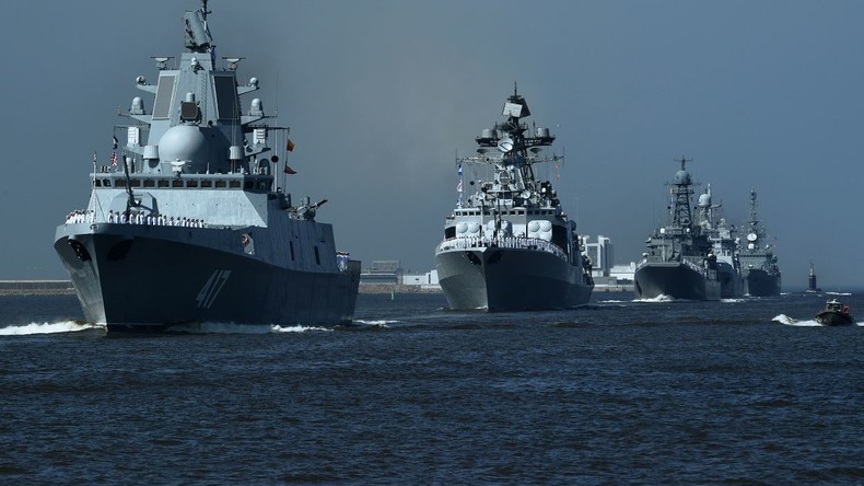 Droht Konfrontation mit USA im Mittelmeer? Russland stationiert 17 Kampfschiffe zum Schutz Syriens