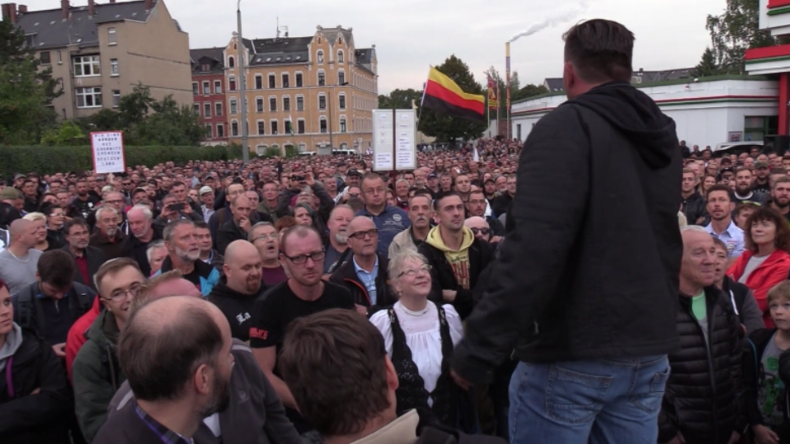 Chemnitz: "Wir fühlen uns nicht mehr sicher"- Erneut protestieren Hunderte gegen Migrationspolitik