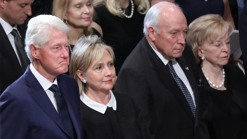 Trauerzeremonie für John McCain: Alle haben sich lieb