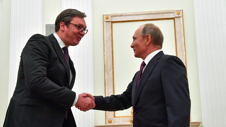 "Wir bekamen alles, was wir suchten": Serbiens Präsident Vučić zufrieden nach Gesprächen mit Putin 