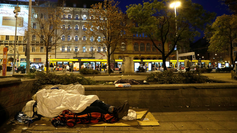 Erstmals Obdachloser wegen neuen Gesetzes in Ungarn vor Gericht 