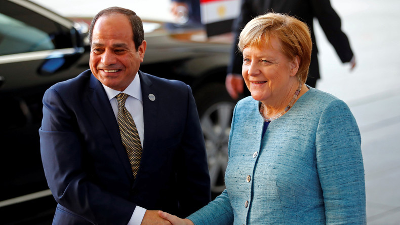 LIVE: Bundeskanzlerin Merkel und der ägyptische Präsident Al-Sisi geben Pressekonferenz in Berlin