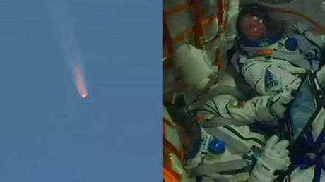 Wegen Fehlfunktion bei Sojus-Rakete: Neue ISS-Besatzung muss notlanden