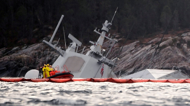Nach dem NATO-Manöver: Kollidierte norwegische Fregatte wird zum U-Boot