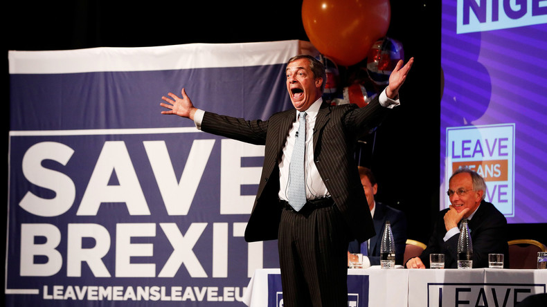 Nigel Farage verlässt UKIP: "Nicht die Brexit-Partei, die unsere Nation so dringend benötigt"