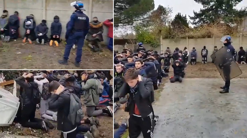 "Bilder wie vom IS" - Festnahme französischer Schüler durch Polizei sorgt für Entsetzen (Videos)