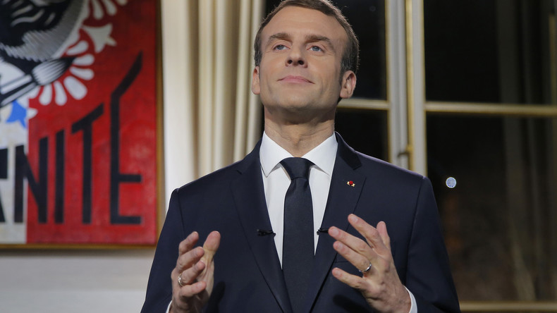 Vom Volk getrieben: Macron will sich mit Brief an Franzosen wenden 