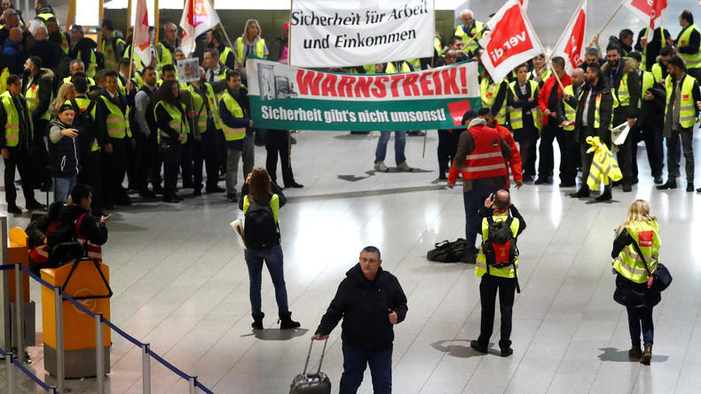 Streiks sorgen für erhebliche Ausfälle an den Flughäfen